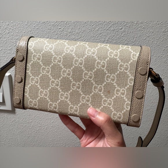 👜 GUCCI 🌺 Horsebit 1955 mini bag - Picture 14 of 16